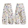 American Retro Star Print Wide Leg Pants Loose Casual Trousers Men Women