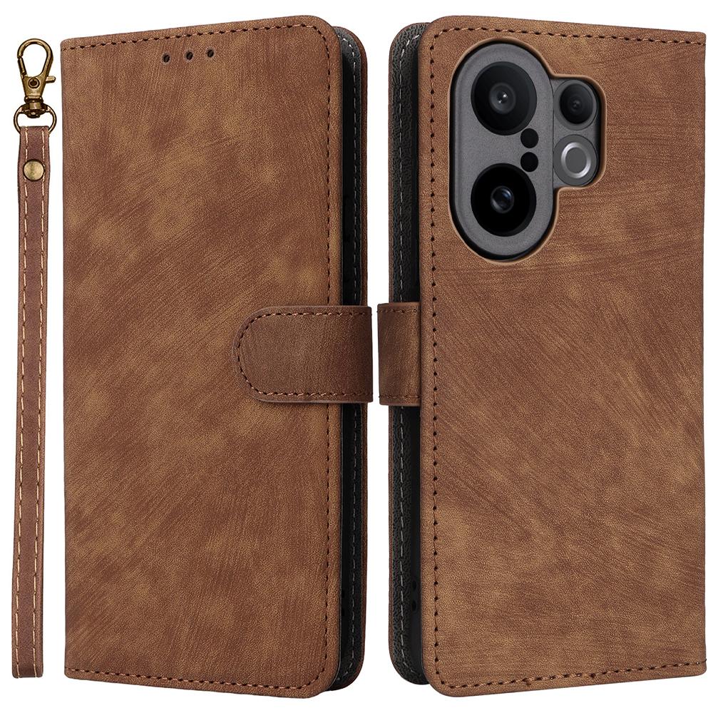 For vivo X200 FE 5G/S30 Pro mini 5G Case Wallet RFID Blocking PU Leather Phone Cover Stand with Strap