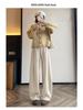 Fluffy Thickened Banana Wide-Leg Sweatpants, Unisex Autumn/Winter 2025, Versatile High-Waisted Style, Popular Hot Seller