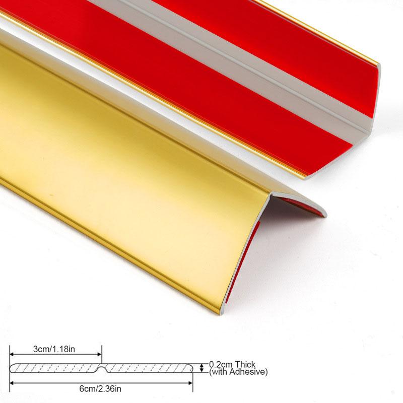 3/5M PVC Selbstklebende Wand Ecke Dekor Streifen Wand Interne Externe Ecke Streifen Hintergrund Wand Möbel Rand Schutz Streifen