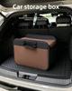 Foldable Car Suv Trunk Storage Box, Multi-Functional Partitioned Car Storage Box, Oxford Cloth Large Capacity Car Storage Box