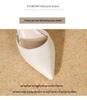 2025 Summer Stiletto One-Strap D'Orsay Heels - Elegant Bridesmaid Sandals
