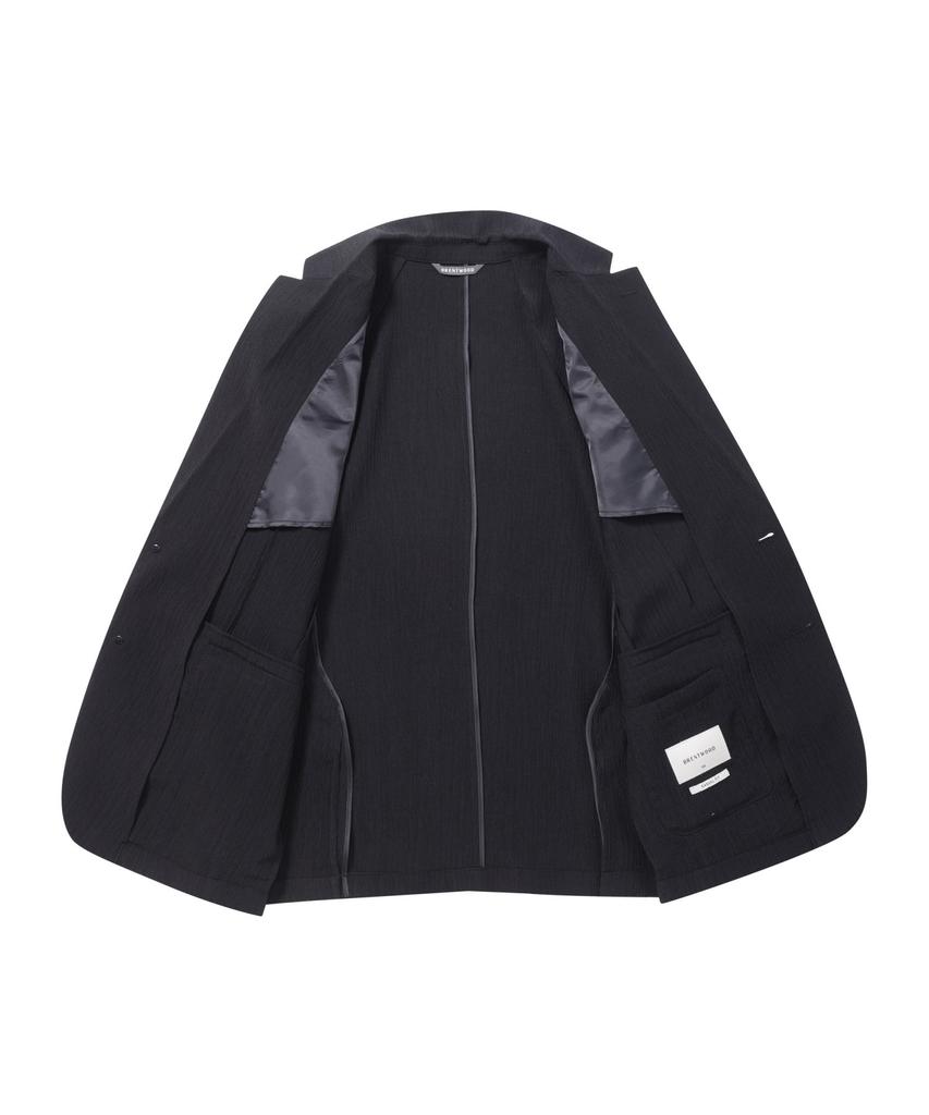 Brentwood Solid Crease Jacket Brjcm25711Bkx