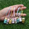 5pcs Accessories Clothes Miniature Things Doll Random Mini Cute Water Cup Shaped Bottle, Dollhouse Model Decoration Miniature Model Accessories