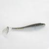 20PCS Soft Micro Soft Fishing Lures T-tail Design Worm Shape T-tail Worm Lure 5.5cm Fishing Tackle Bass Fishing