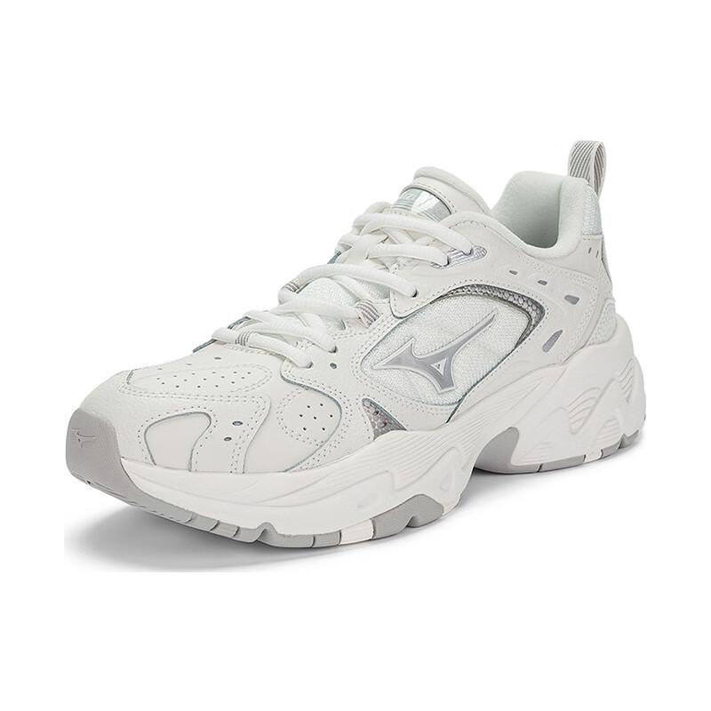 Mizuno Trainer 2K Cow Split Leather Comfortable Versatile Daily Non-Slip Wear-Resistant Shock Absorption Low-Top Dad Shoes Unisex sneaker D1GH230505