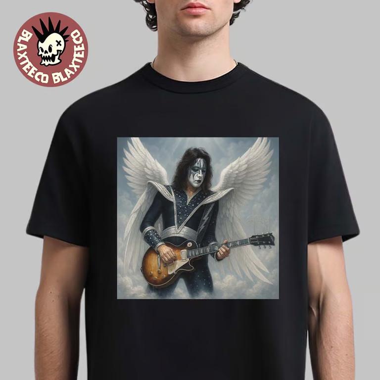 Kiss Ace Frehley RIP To A Legend 1951-2025 T-Shirt Unisex T-Shirt S