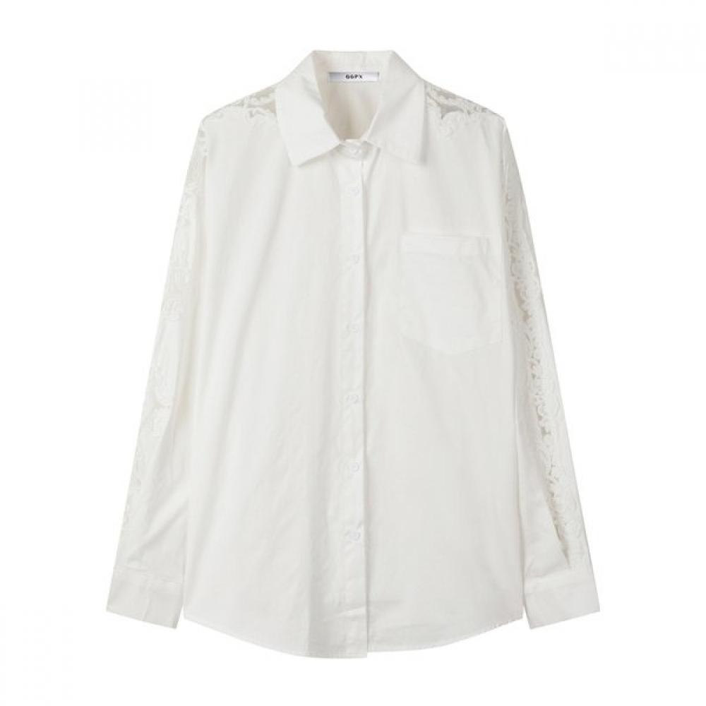 Ggpx Shoulder Lace Detail Shirt Gq2sh048f