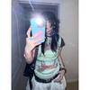 KOSY  Y2k Japanese Print T Shirt Women Short Sleeve Aesthetic Crop Tops American Retro 90s Graphic Tops Streetwear