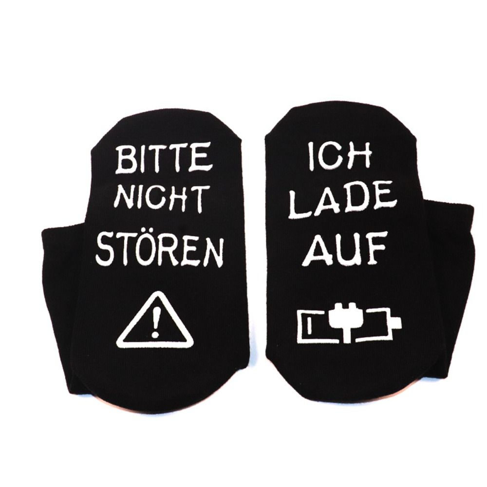 

Unisex Floor Socks Cotton Letters Hosiery New Crew Socks