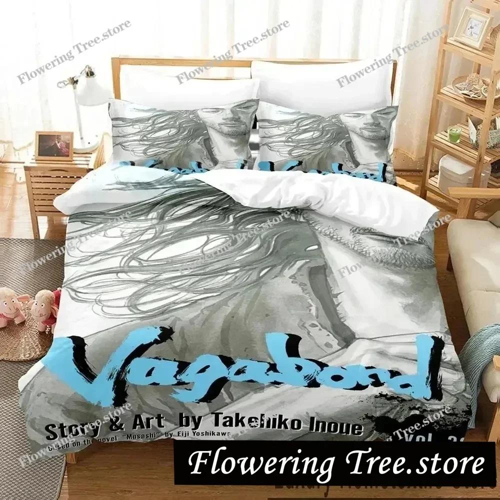 3D Print Vagabond Bedding Set Duvet Cover Bed Set Quilt Cover Pillowcase Comforter king Queen Size Boys Adult Bedding Set029