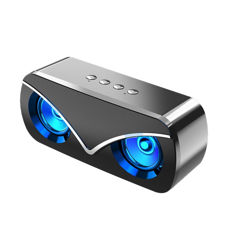 

SADA Wireless Bluetooth Speaker, High Volume, Mini Portable, Car-Mounted, Card And USB Drive Compatible, 200*57*80mm чорний