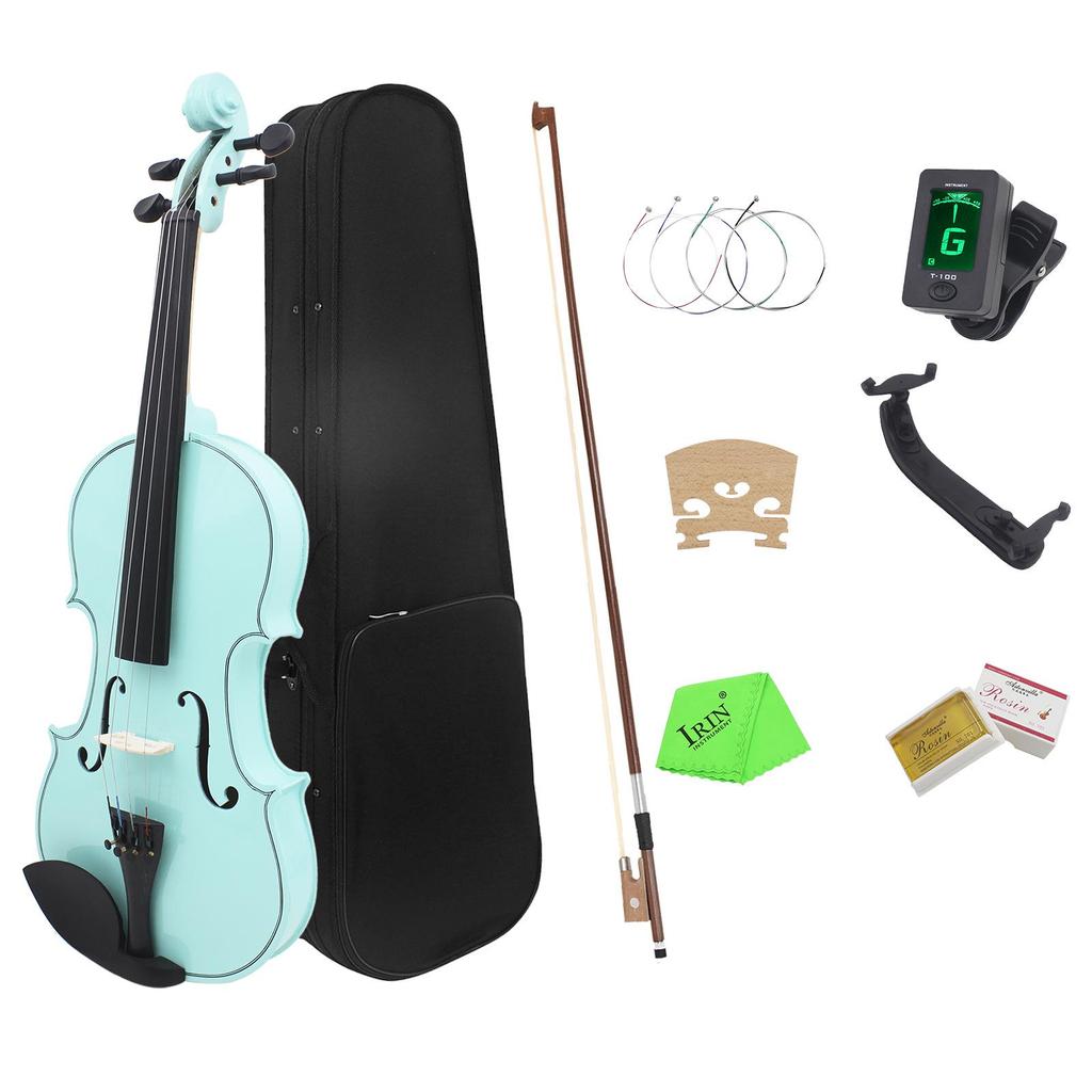 4/4 Solid Wood Beginner Violin Set for Adults and Children