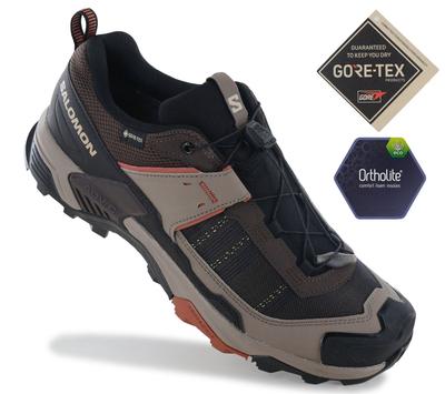 X ULTRA 5 GTX - GORE-TEX - Scarpe da Trekking da Uomo Scarpe da Trekking Marrone 491027 ORIGINALE