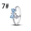 New 925 Silver Charms Heart Bee Flower key Lock Earrings Rings Beads Bracelets Necklaces Womens DIY Jewelry Gift