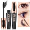 Mascara 4D Impermeabile, Spesso, Estensione Ricci Lunghi e Pennello in Silicone Mascara Trucco Occhi 10g+1ml