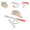 Guitar Repair Tool Kit Fret Leveling Rocker Accurate Metal Professional Crowning File