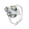 Silberring mit mystischem Topas 2.675ct (2118565) 3,21 gr. 925 Proben
