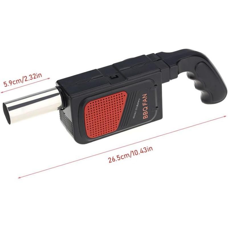 Barbecue Air Blower Portable Handheld Electric BBQ Cooking Fan Air Blower Fire  Tool for Outdoor Camping Cook Picnic Barbecue