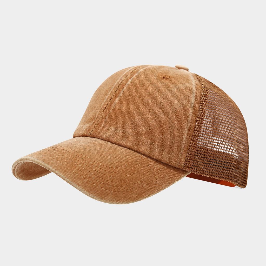 Summer New Mesh Baseball Cap Men's and Women's Outdoor Leisure Sports Fashion Breathable Visor Truck Driver Hat