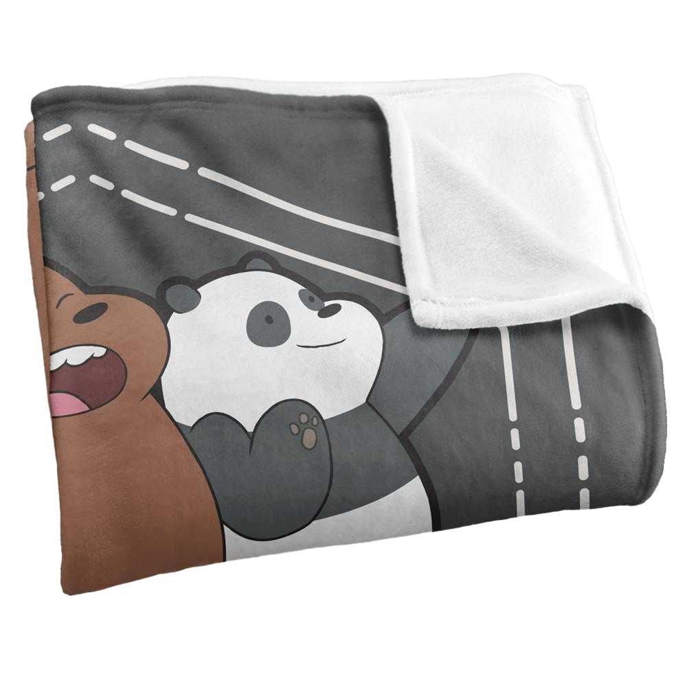 We Bare Bears Silky Selfie Supersoft Blanket
