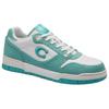 Coach Soho Fabric Leather Round Toe Lace Up Low Top Sneakers Men Sneakers Teal CBN96-XEQ