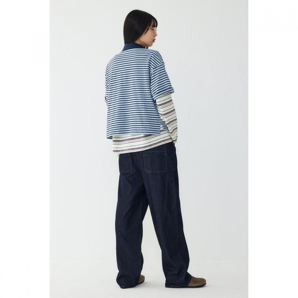 STUDIO TOMBOY Denim Backbanding Pants 9176262981