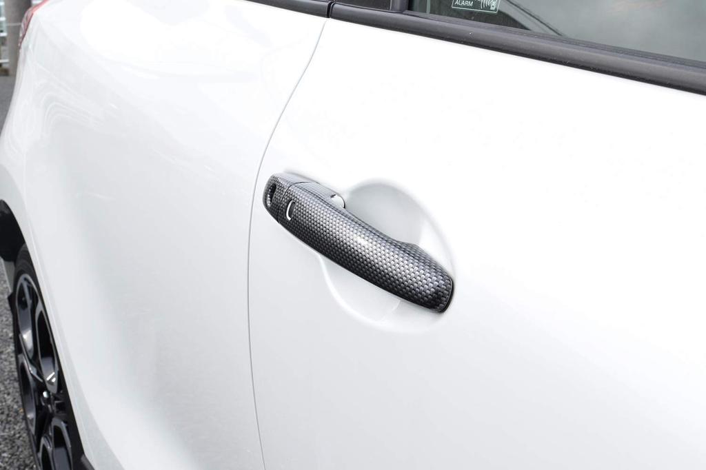 SecondStage Suzuki Swift Sport Door Handle Cover Front Carbon Look S011D1C