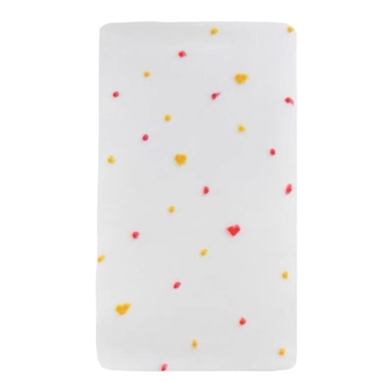 Colorful heart-patterned white stockings, sweet and alluring, polka dot, sexy white anti-snag summer thin pantyhose