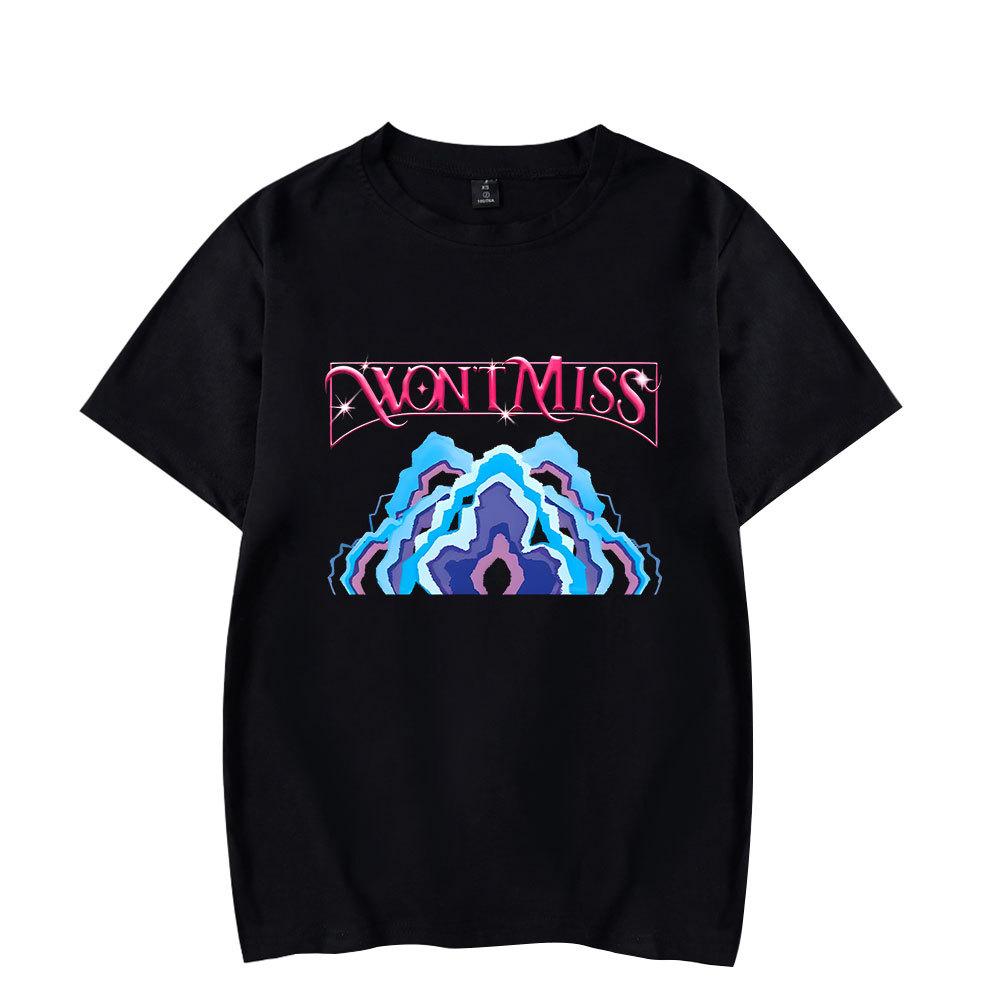 Anime KPop Demon Hunters Huntrix Tshirt Men Women Fashion Cotton T Shirt Summer Unisex Crewneck Short Sleeve  Streetwear Tees