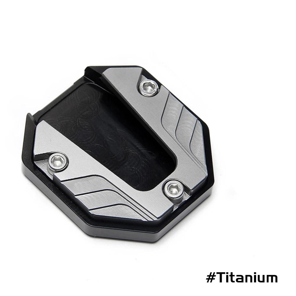 Universal Scooter Motorcycle Bike Kickstand Extender Foot Side Stand Extension Pad Support Plate Anti-skid Enlarged Base