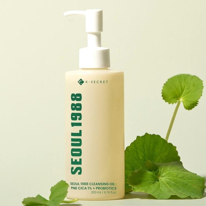 K-SECRET Seul 1988 Temizleme Yağı: Çam Cica 1% + Probiyotikler 200ml