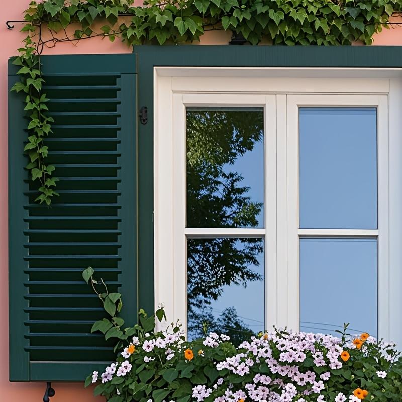 Maßgefertigte elektrostatische PVC-Fensterfolie UV-Schutz Wärmedämmung Glasaufkleber für Wohnzimmer, Schlafzimmer und Außenbereich