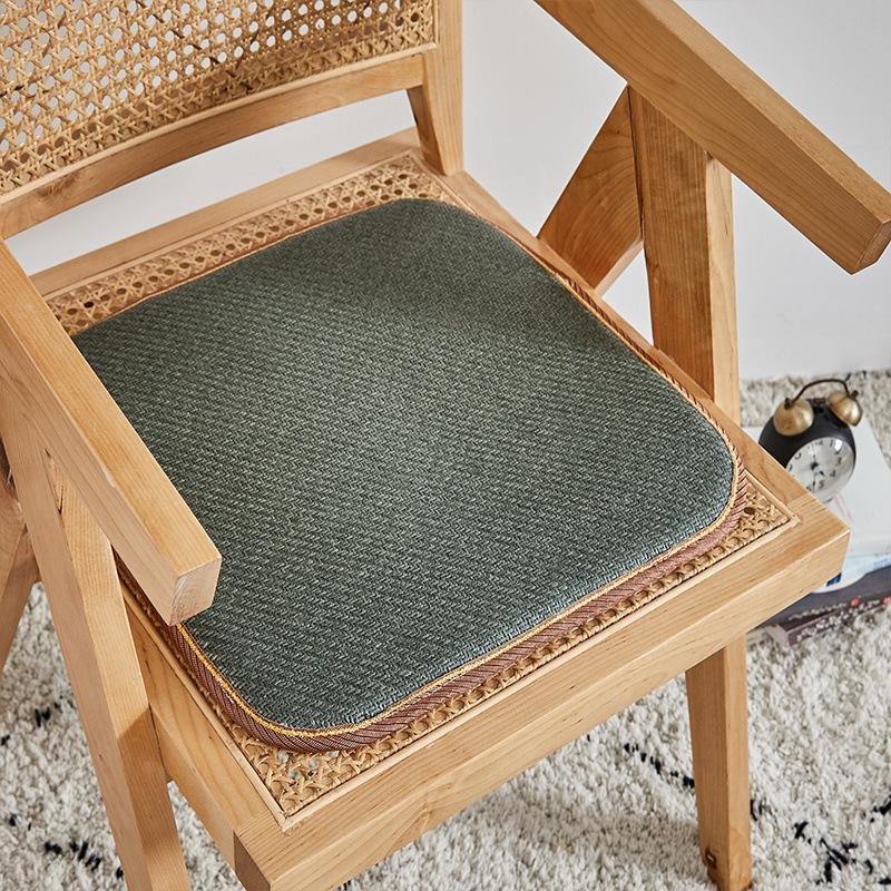 

Летняя дышащая охлаждающая подушка для сиденья: Ультратонкая подушка для офисных стульев, обеденных стульев и домашней мебели 40x40cm