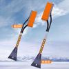 Car Snow Brush With Ice Scrapers For Car Windshield And Window Car Snow Scraper And Brush With Ergonomic Foam Grip Snow Sho A8g1