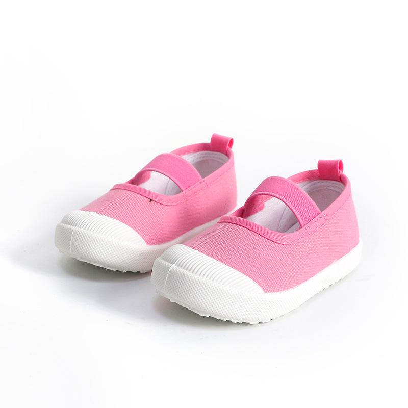 Zapatillas Girl Casual Shoe 2024Spring New Minimalist Floral Kid Shoe Daily Canvas Girl Shoe Light Shallow Mouth Baby Shoe Tenis