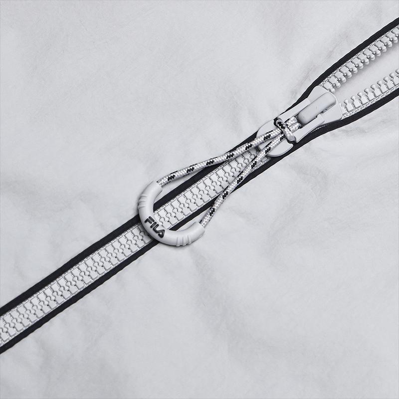 New FILA Woven Coat Men's Imitation Vintage Gray F11M519705FGY