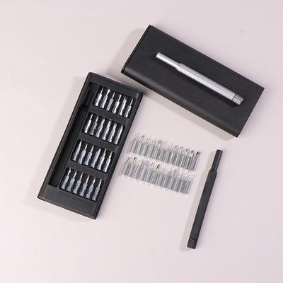 1 Set Mini Tools Kit 25 In 1 Magnetic Precision Screwdriver Set For Phone Pc Repair Professional Hardware With Torx Hex Bits