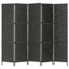 5-panel Room Divider 193x160 Cm Water Hyacinth