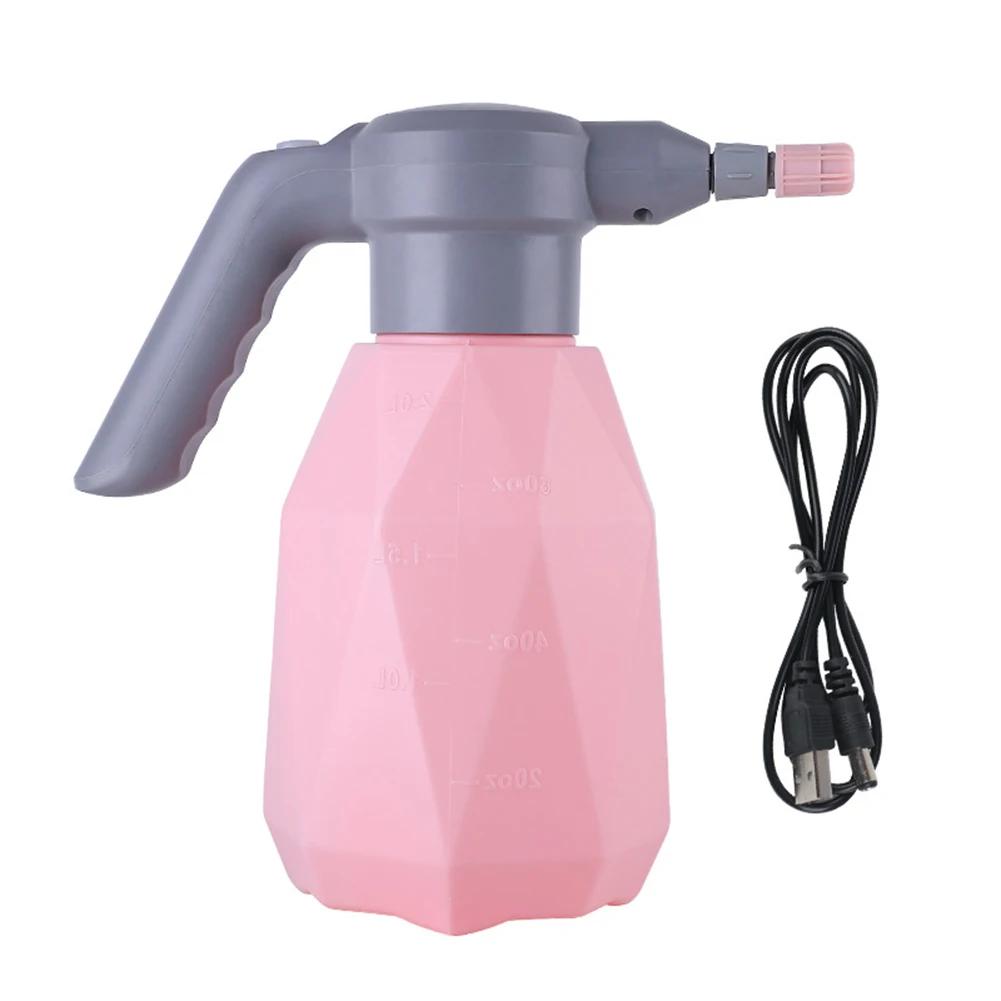 1/2L Electric Sprayer High-pressure Air Pump Automatic Sprayer Tool Plant Watering Can Bottle 360 Adjustable Sprayer Bottle