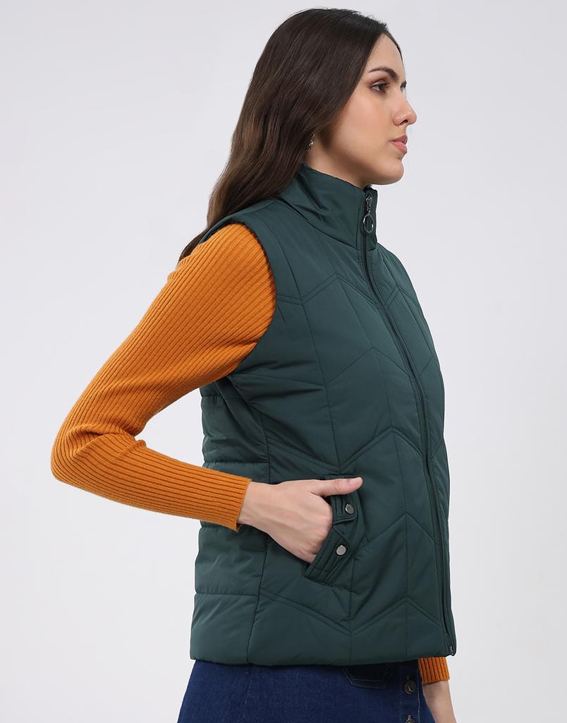 Monte Carlo Women's Regular Fit Sleeveless Jacket