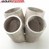 Stainless Steel 4 Cylinder Manifold Header Merge Collector Fit T3/T4 T3 T3/T4 (72mm x 48mm) Out size Turbo Inlet