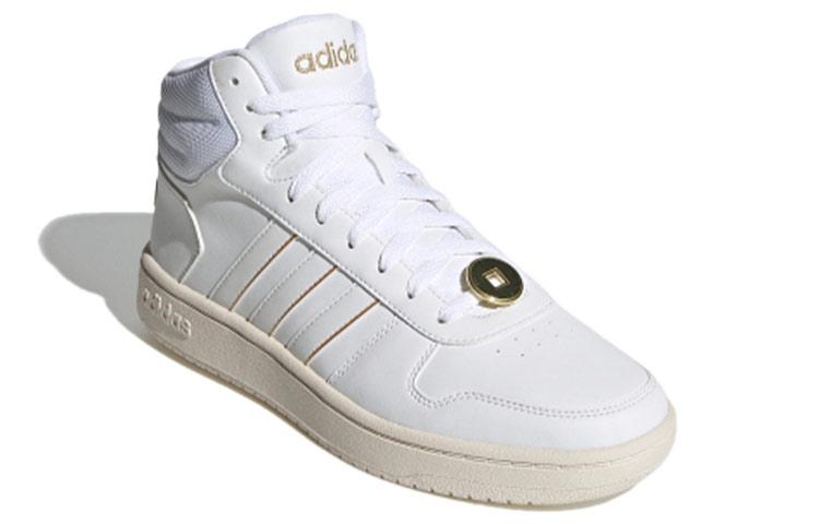 Adidas Hoops 2.0 Mid 'White Gold' G55080