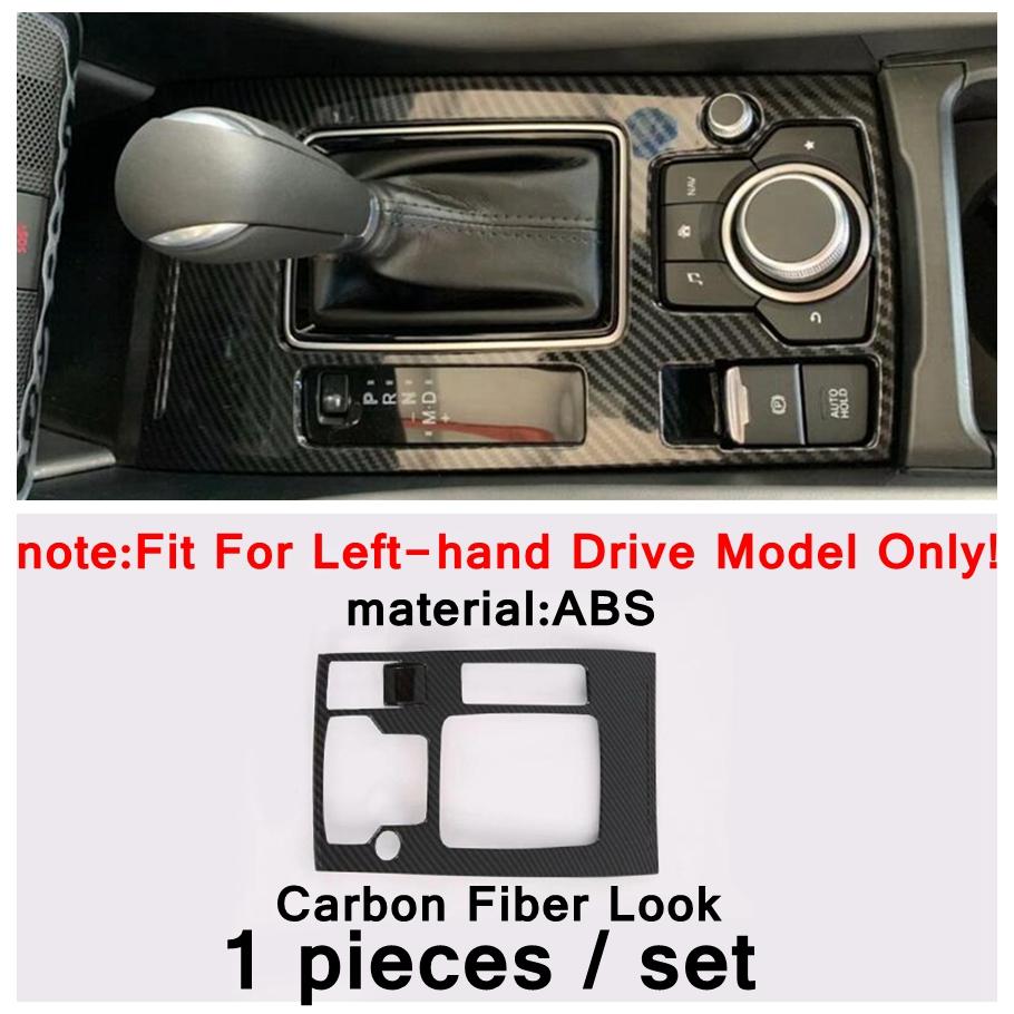 Stainless Steel Car Center Console Protect Case Gear Shift Box Panel Decor Cover Trim Accessories Kit For Mazda 6  - 2024
