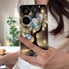 Shining Fantasy Tree Butterfly Pattern Case For Xiaomi Redmi Note 14 13 Pro 5G 4G 12 11 Funda Xiaomi 14T 13T 11T Pro Leather Texture Silicone Cover
