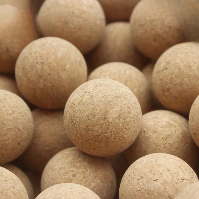 Palline da Calcetto in Legno e Sughero da 36mm, Accessori in Plastica per Calcetto da Tavolo, Palline Morbide di Ricambio per Gioco da Tavolo Indoor in Famiglia