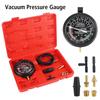 With Adapter Vacuum Gasoline Engine Compression Meter Automotive Cylinder Tester Kit Car Exhaust System Diagnostic Tools Pressure Gauge