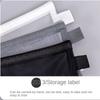 Large-Capacity Mesh Pencil Bag Nylon Stationery Pouch New Transparent Stationery Bag  Kids