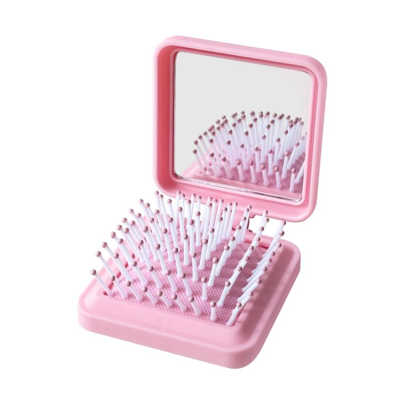 

Portable Folding Airbag Comb Wide Tooth 2In1 Combs Hair Brush For Straightening Hair Professional Salon Hairdressing Brushes