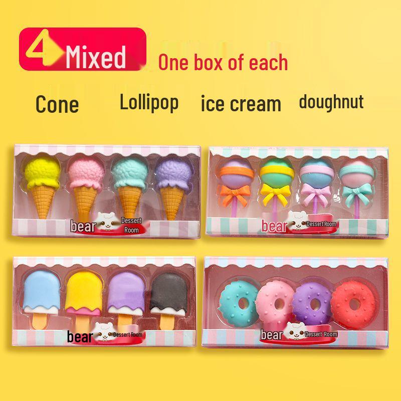 Kreslené ovocné gumy: Čištění bez zanechání stop, Roztomilý dárek pro děti z mateřské a základní školy